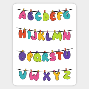 alphabet Sticker